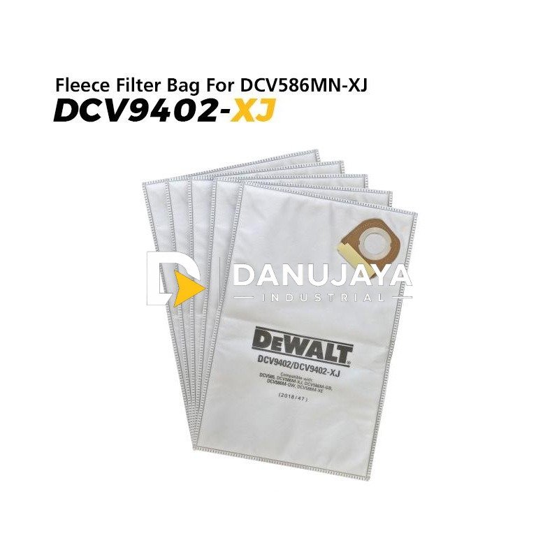 Dewalt Fleece Filter Bag For Vacuum DCV586MN-XJ (DCV9402-XJ)