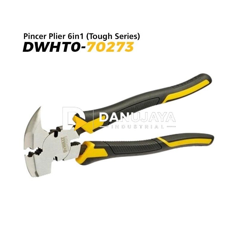 Dewalt Pincer Plier (Tough Series) / Tang Penjepit 6 in 1 DWHT0-70273