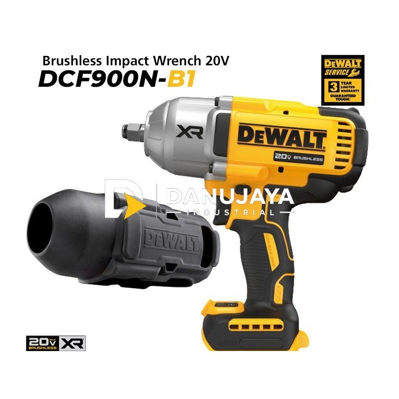 Dewalt Brushless Impact Wrench SQ 1/2" 20V Max DCF900N (Unit Only)