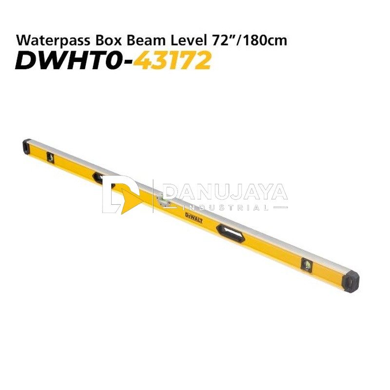 Dewalt Waterpass Box Beam Level 72"/180cm DWHT0-43172