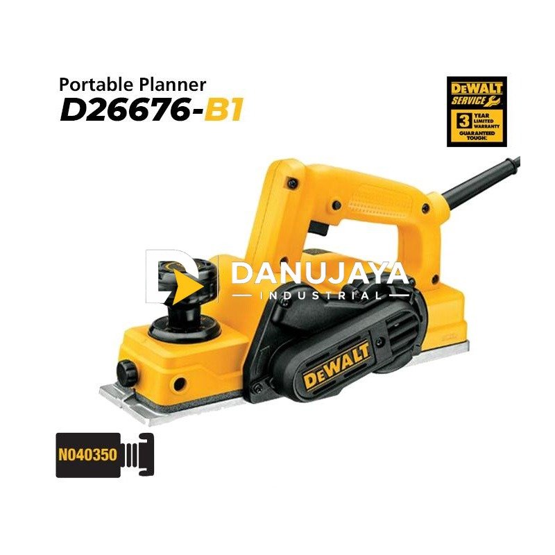 Dewalt Planner / Mesin Serut Kayu Listrik 550Watt D26676