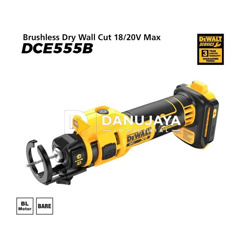 Dewalt Brushless Dry Wall Cut 18/20V Max DCE555B (Unit Only)