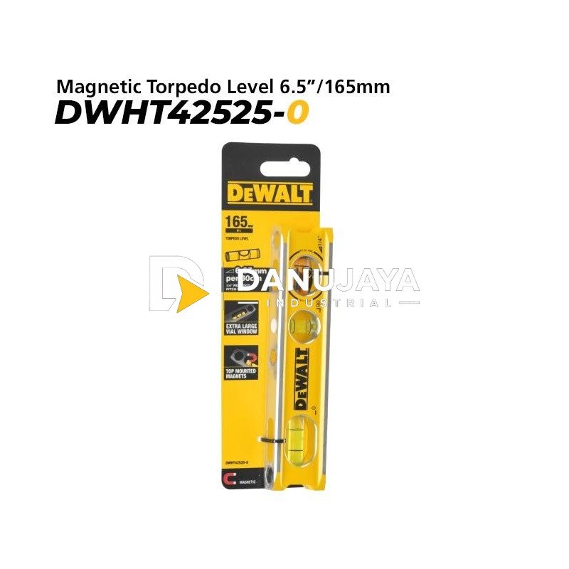 Dewalt Magnetic Torpedo Level / Waterpass 6.5" (165 mm) DWHT42525-0