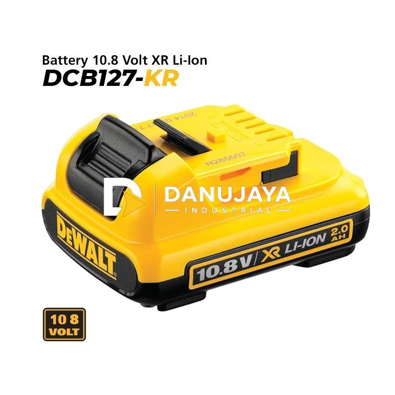 Dewalt XR Li-Ion Battery / Baterai 10.8V 2.0Ah DCB127