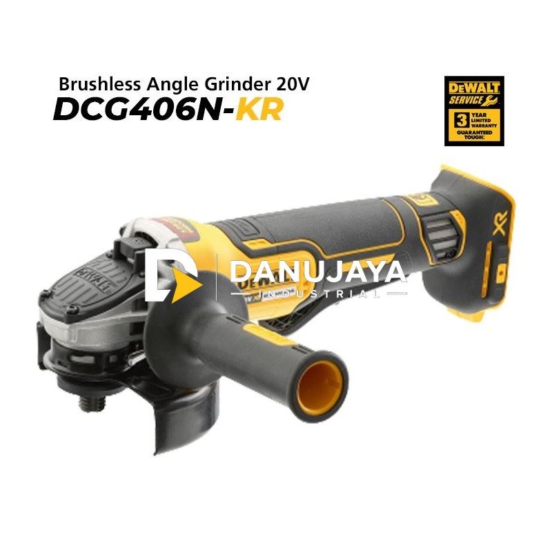 Dewalt Brushless Angle Grinder / Gerinda Bat 20V DCG406N (Unit Only)