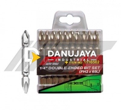 1/4" DOUBLE-ENDED BIT PH2 65mm JTC-1116502