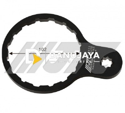 JTC 3313 -Extra Long Round Jaws Plier Tang Catut 13 mm (1/2')
