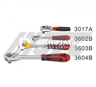 RATCHETS-SOFT GRIP 3/8" 202mm JTC-3603b