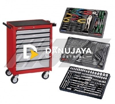 JTC 3931S -Tools Chest Kotak Box Brangkas With Tool Set (165 pcs)