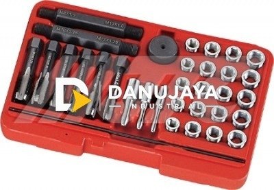 33PCS GLOW PLUG THREAD REPAIR SET JTC-4053