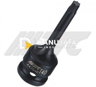 1/2" IMPACT MIDDLE-DEEP STAR SOCKET MATA KUNCI SOCK T-80 JTC-447880