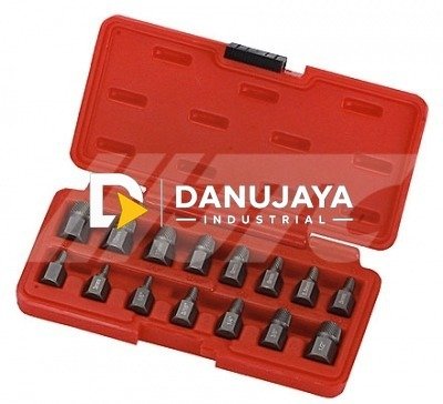 15PCS SCREW EXTRACTOR SET JTC-4639