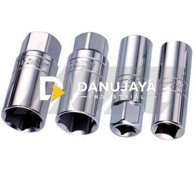JTC 46516-1/2' Dr. 16 mm Spark Plug Socket Kunci Sock