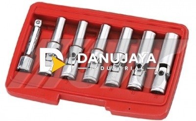 DIESEL GLOW PLUG SOCKET SOCK SHOCK MATA KUNCI SET 3/8" x 7PCS JTC-4737