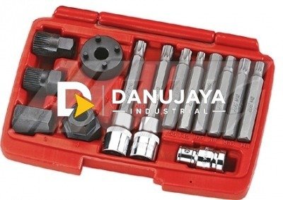 JTC 4738-14Pcs Alternator Combination Socket Mata Kunci Sok Sock Set