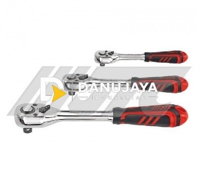 72T HIGH TORQUE RATCHETS-SOFT GRIP 3/8" JTC-5023B