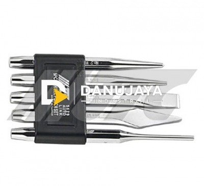 JTC 5129 -5 pcs Chisel Punch Set