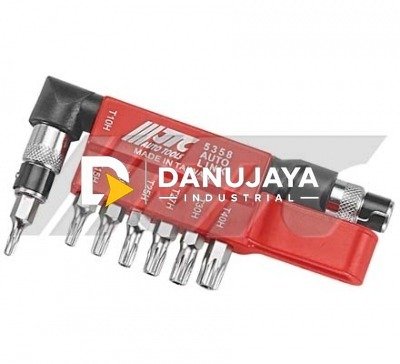 8PCS L HOLDER STAR BIT SET (TAMPERPROOF) JTC-5358