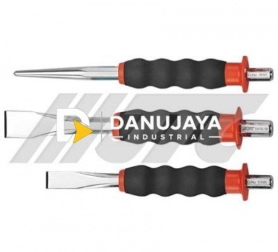CHISEL WITH PLASTIC HANDLE 12mm JTC-5414-12