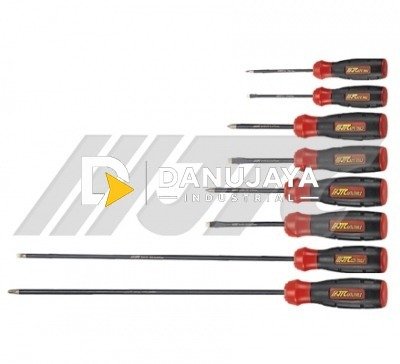 JTC 5448-NonSlip Prof Screwdriver Obeng PH0x75mm(+)