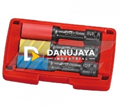JTC 5539 Set Mata Kunci Socket Shocket Soket Roda Pelindung Velh 3PCS RIM PROTECTIVE WHEEL SOCKET SET