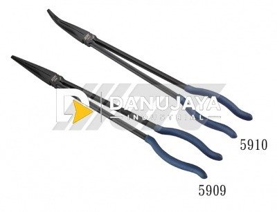 JTC 5910 -Extra Long Handle Needle Nose Plier -45°