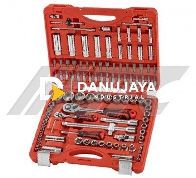 110PCS 1/4", 1/2" SOCKET SOCK KUNCI SET JTC-H110B