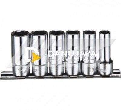 3/8" x 6PCS MIDDLE DEEP SOCKET SET JTC-H306M