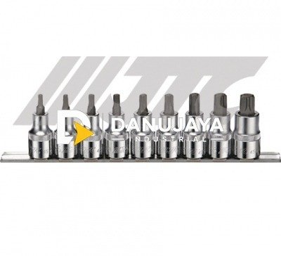 1/2" x 9PCS STAR SOCKET KUNCI SOCK BIT SET JTC-H409T