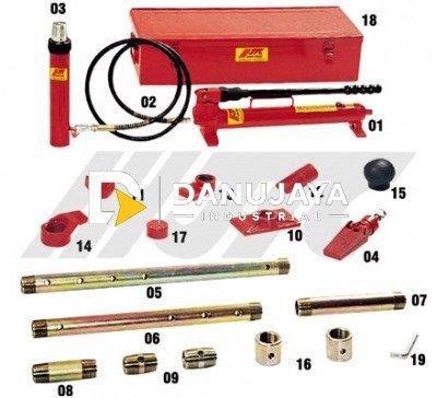 21pcs COLLISION REPAIR KIT-THREAD JTC-HB510