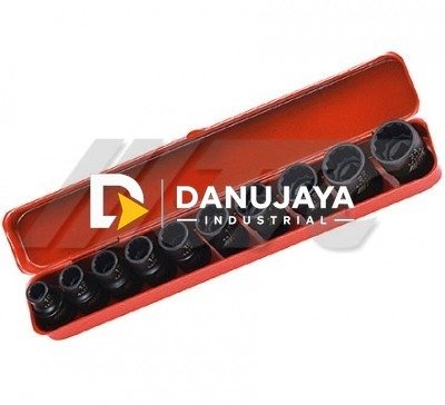 1/2" x 10PCS IMPACT SOCKET SET (12PT) JTC-J410P
