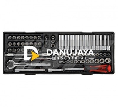 1/4" DR. 73PCS SOCKET COMBINATION SET JTC-K2735