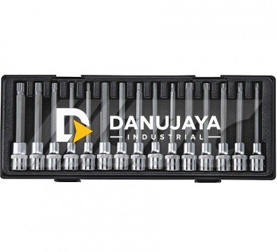 1/2" DR. 15PCS DEEP SOCKET MATA KUNCI SOCK BIT SET (120L) JTC-K4152