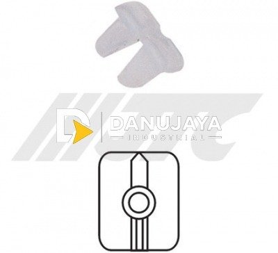 AUTOMOTIVE PLASTIC CLIPS 1/4" Light base JTC-RD03