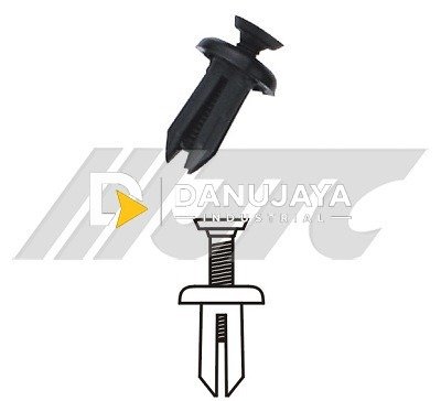AUTOMOTIVE PLASTIC CLIPS For TOYOTA Door panel JTC-RD52