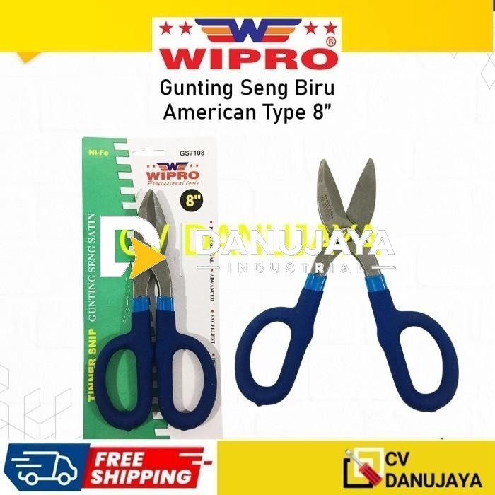 GUNTING SENG 8" Inch WIPRO CRV chrome vanadium steel