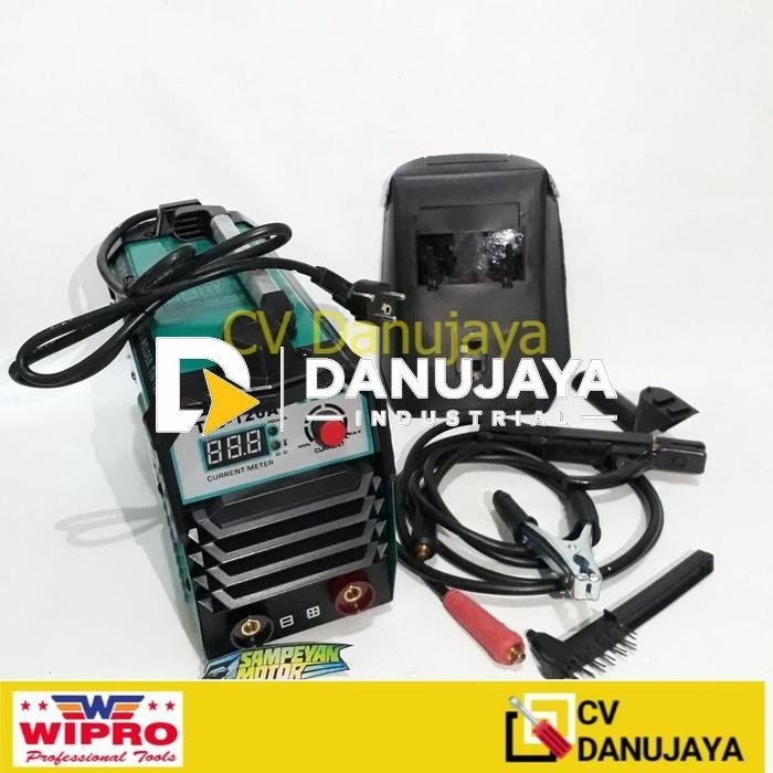 Mesin Las Inverter MMA TIS-120A 750w Wipro Digital Welder Low Watt