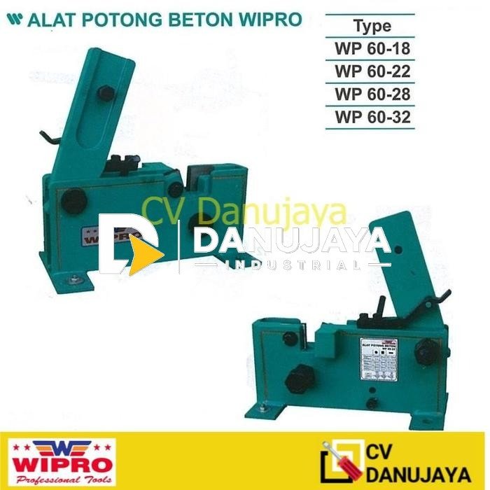 Alat Potong Besi Beton Size 18 mm - Wipro WP 60-18