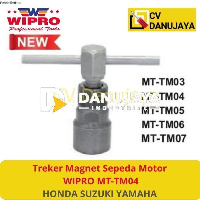 Treker Tracker Magnet Sepeda Motor WIPRO MT HONDA SUZUKI YAMAHA WIPRO MT-TM04