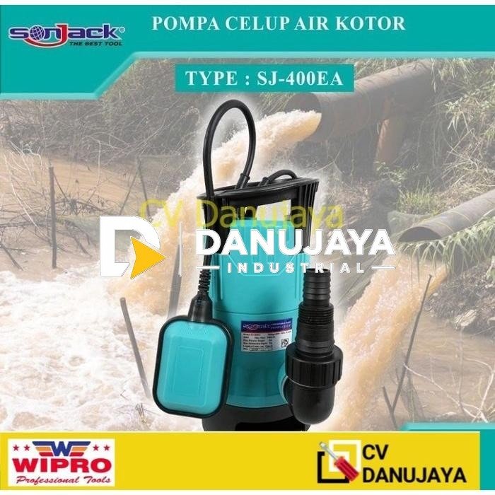 Sewage Pump - Pompa Celup Air Kotor 400 Watt Sonjack SJ-400EA