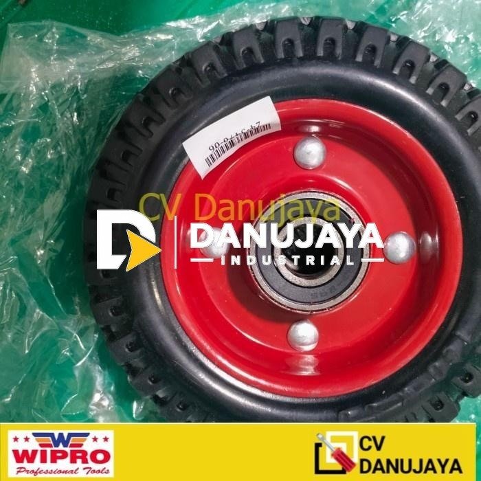 Roda Karet Heavy Duty Corrugated 6inchi Only