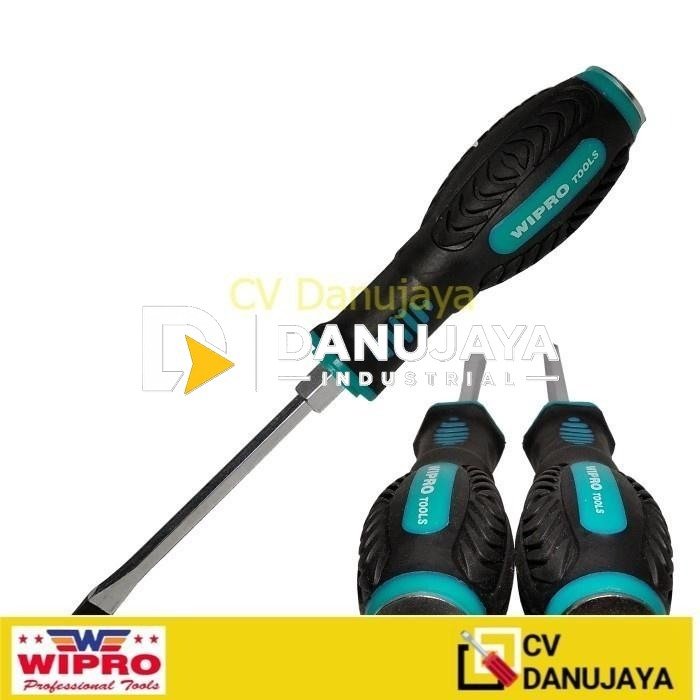 Obeng Minus Handle Karet TEMBUS WPS 171 6 X 4 MIN WIPRO