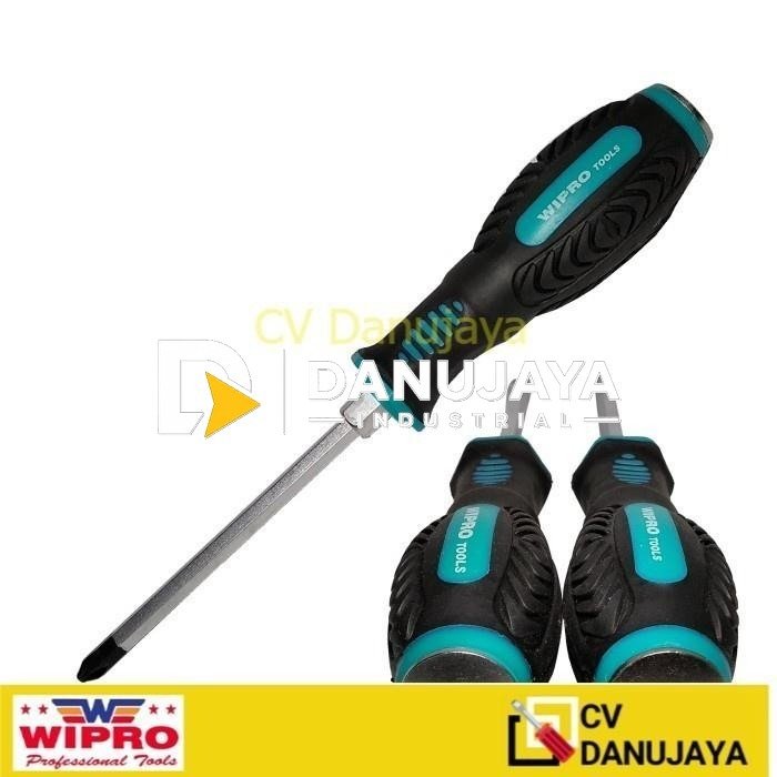 Obeng Minus Handle Karet TEMBUS WPS 171 PH2 X 5 WIPRO