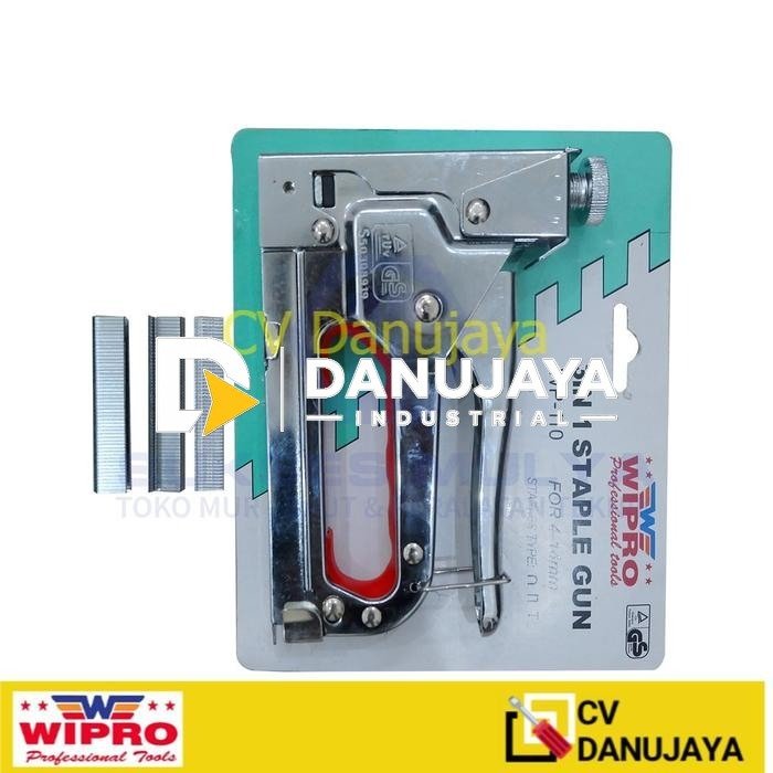Alat Jepret Jepretan Staples Tembak Stapler Gun Staple 3 in 1 Wp-110 Wipro