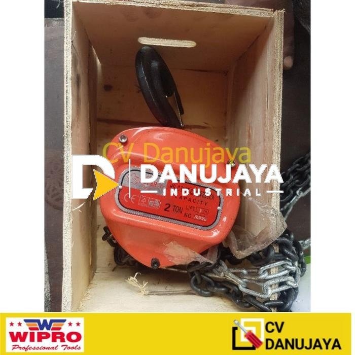 Katrol Manual 2 Ton 3 Meter Super by Wipro