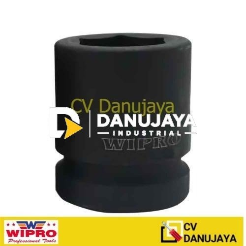 Impact Socket Mata Kunci Sok Sock 6 Pt 1/2" Wipro - 10 mm