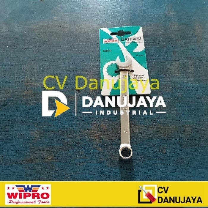 Kunci Ring Pas Ringpas 10 mm 10mm Wipro