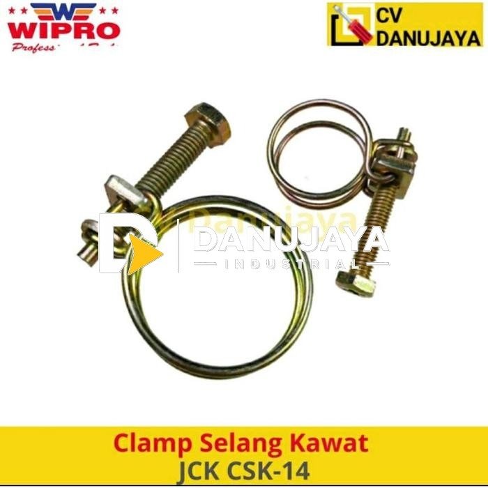 WIPRO CSK-50 CLAMP SELANG KAWAT Besi KLEM SELANG PENJEPIT