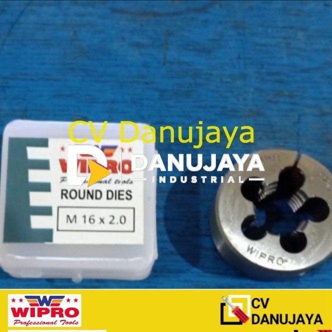Mata Senai M16 x 2.0 Drat Luar Baut Mata Snei Snai Dies M16x2.0 12