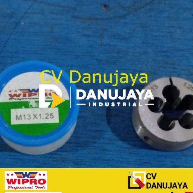 Mata Senai M13 x 1.25 Drat Luar Baut Mata Snei Snai Dies M13x1.25 12